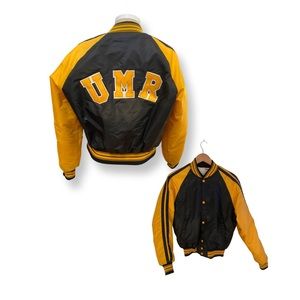 Vintage 80s Men’s Varsity Letterman’s Jacket, Size Small